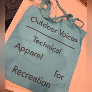 Outdoor Voices canvas tote - Dallas limited edition